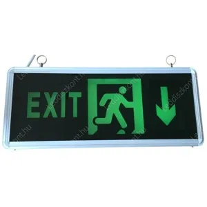 Led Exit LLEXIT2OLDALIP44DOWN 2 év gar.