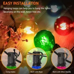Kerti Led dekoráció LLKER18M25DBIP44COLOR 2 év gar. – 3. kép