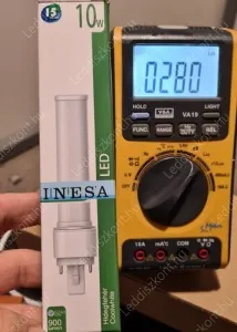 Led G24 LLKF10WG24d60071K2700 2 év gar. – 3. kép