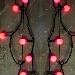 Karácsonyi fényfüzér LLKIP44CHERRYTIM100LR 2 év gar.