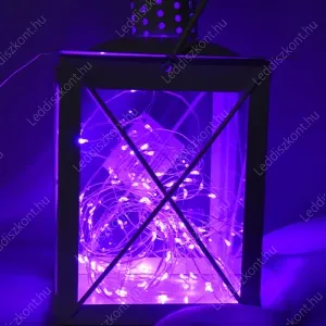 Karácsonyi fényfüzér LLKNANOIP44USB8F100LPINK 2 év gar. – 2. kép