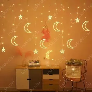 Karácsonyi Led függöny LLKNIP44USB8FCUR6M6SWW 2 év gar.