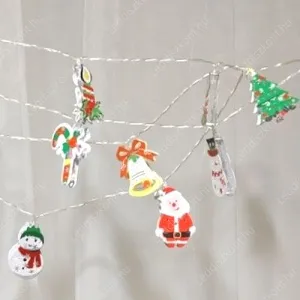 Karácsonyi függöny LLKNUSBTCUR20LSNOWCOLOR 2 év gar. – 4. kép