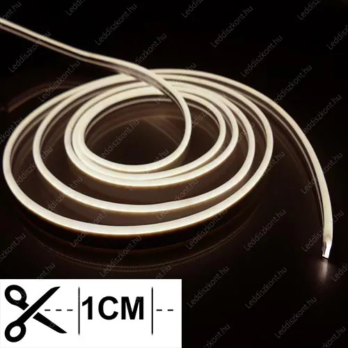 Led Neon Flex LLLNF24VFLAT6X12SW 2 év gar.