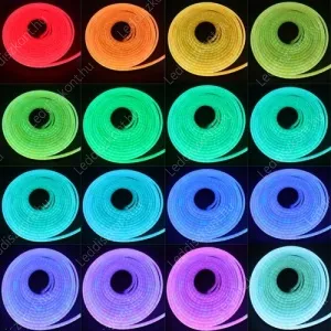 Led Neon Flex LLLNF24V8X16RGB 1 év gar.
