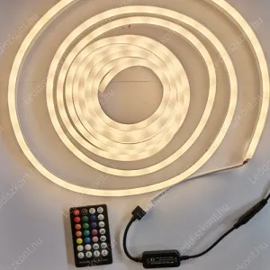 Led Neon Flex LLLNF24VFLAT8X16RGBW5M 1 év gar.