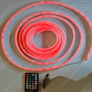 Led Neon Flex LLLNF24VFLAT8X16RGBW5M 1 év gar. – 4. kép