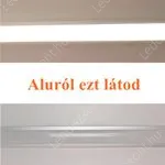Alumínium Led profil szett 2 méter LLLSZASIN2MBEPATTEJSZETT 1 év gar. – 2. kép