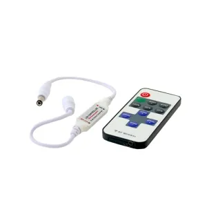 Led szalag dimmer 6A, 72W, 11 gombos, rádiós távirányítóval, egyszínű LED szalaghoz LED- modulhoz. Life Light Led 2 év garancia!