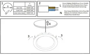 Led panel LLMPM603KOR36W60504K4000 2 év gar. – 4. kép