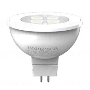 Inesa Led MR16 spot égő, 5W led, 300 Lumen, 38°, 6500K, hideg fehér.