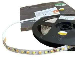 Led szalag 120 Led/m, 10W, 1000 lumen, kétszínű, 2700 +6500K, meleg-hideg fehért. Life Light Led 2 év garancia!