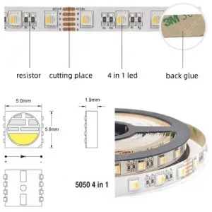 Led szalag LLSZ505060L2EVRGB 2 év gar. – 3. kép