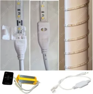 Led szalag 230V LLSZIP65V120L230V20CM6000K 2 év gar. – 3. kép
