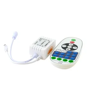 Led szalag dimmer 6A, 72W, 23 gombos, infrás távirányítóval, egyszínű LED szalaghoz LED- modulhoz. Life Light Led 2 év garancia!