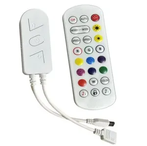 Digitális RGB+W Led szalag vezérlő, futófény, 12V, 60W, Wifis+ Music és csoportvezérlő. LLSZ5050C30L2835C30LRGBW: csak ehhez a szalaghoz.