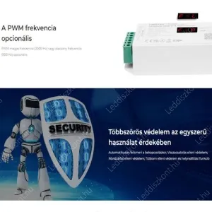 Led vezérlő LLSZVDMX5D5CX 2 év gar. – 2. kép