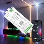 Led vezérlő MESH LLSZVMC206WI15ARGBWCCT 2 év gar.