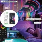 Led vezérlő MESH LLSZVMC206WI15ARGBWCCT 2 év gar. – 5. kép