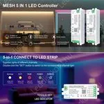 Led vezérlő MESH LLSZVRF4ZMR105TAVRGBCCT 2 év gar. – 3. kép