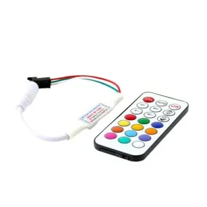 Digitális Led szalag RGB magic futófény vezérlő, rádiós, 366 program, akár 100 méter Led szalaghoz! Life Light Led 2 év garancia!