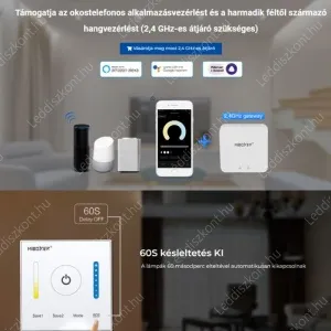 Led vezérlő LLSZVWALLCCT10AP2 2 év gar. – 4. kép