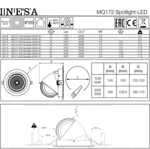 Led üzlet LLUZGIM60670MQ45WK3000 2 év gar. – 3. kép