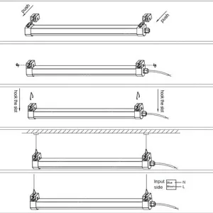 Led Tri-proof LVIZ60CM18W60226IP65SW 2 év gar. – 4. kép