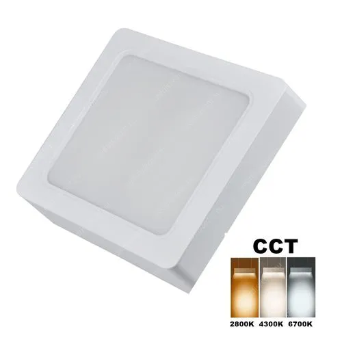 Led ufó lámpa CCT, 18W, 1800 lumen, a színek kézzel átkapcsolhatóak, 2800-4100-6700 kelvin, meleg-közép-hideg fehér. Life Light Led 3 év garancia! Led ufó LLUFO18WSQCCT 3 év gar.