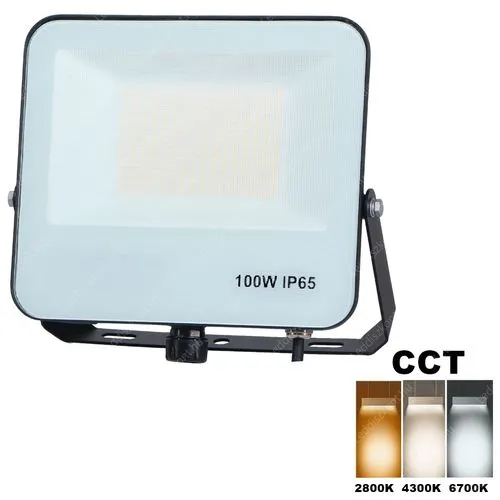 Led reflektor CCT, 100W, a színek kézzel átkapcsolhatóak, 2900-4200-6900 kelvin, meleg-közép-hideg fehér, 10000 lumen! Life Light Led 3 év garancia! Led reflektor LLR100WSMDWCCT 3 év gar.