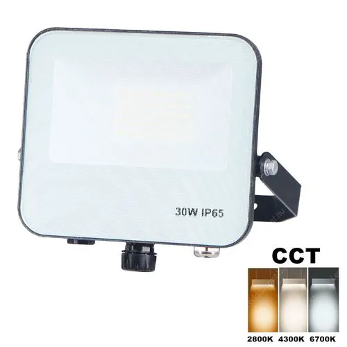 Led reflektor CCT, 30W, a színek kézzel átkapcsolhatóak, 2900-4200-6900 kelvin, meleg-közép-hideg fehér, 2900-3300 lumen! Life Light Led 3 év garancia! Led reflektor LLR30WSMDWCCT 2 év gar.