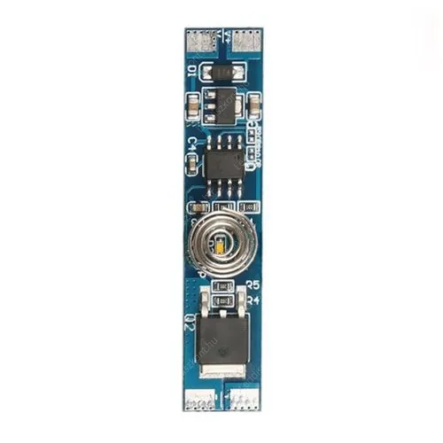 Led szalaghoz, alu sínhez dimmer, 1*8A, 96W, érintéses. Life Light Led 2 év garancia! Led vezérlő dimmer LLCTO1X8A96W1C 2 év gar.