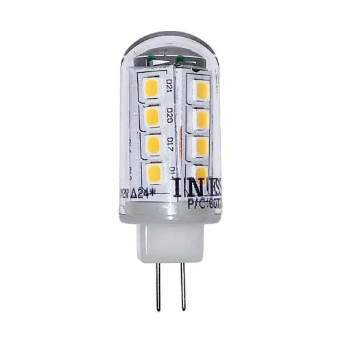 Inesa Led G4 álló égő, 2W, 200 Lumen, meleg fehér. Led G4 LLG4A2W60770N2700K 2 év gar.
