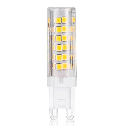 Led G9 6W, 650 lumen, 2700K, meleg fény! Ennek a G9 égőnek nem vibrál a fénye! Led G9 LLG96WNFK2700 2 év gar.