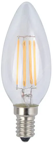 Led Filament gyertya égő 4W, 500 Lumen, E14, 2700K, meleg fehér. Life Light Led 2 év garancia! Led gyertya LLGYFIL4WE14K2700
2 év gar.