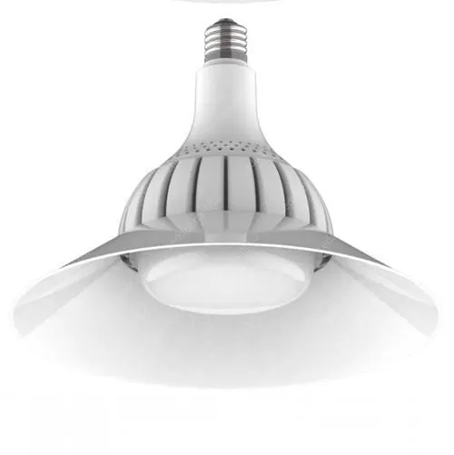 Led csarnokvilágító burával 65W, 8430 lumen. 800W fémhalogén izzó helyett. E27, 4000K, közép fehér, nem vibrál a fénye! Life Light Led 3 év garancia! Led csarnokvilágító LLHBL65WE27SWBURAVAL 3 év gar.