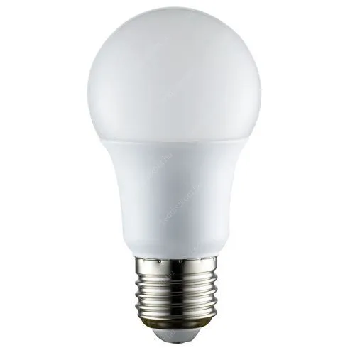 Led körte égő 6W, 60W izzó helyett, 700 Lumen, közép fehér, E27 foglalat, 55mm fejátmérő! Nem vibrál a fénye! Life Light Led 3 év garancia! Led körte LLK6W55MME27SW 3 év gar.