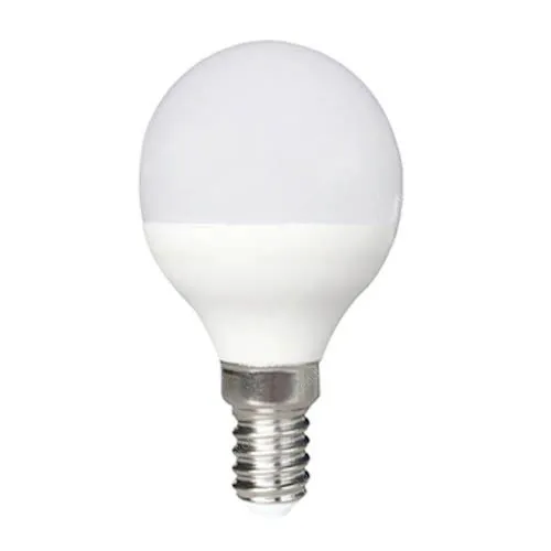 Led körte égő 8W. 800 Lumen, 45 mm, 4000K, közép fehér, E14 foglalat. Nem vibrál a fénye! Life Light Led. 3 év garancia! Led körte LLK8W45MME14SW 3 év gar.