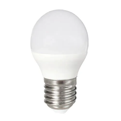 Led körte égő 8W, 800 Lumen, 45 mm, 4000K, közép fehér, E27 foglalat. Nem vibrál a fénye! Life Light Led. 3 év garancia! Led körte LLK8W45MME27SW 3 év gar.