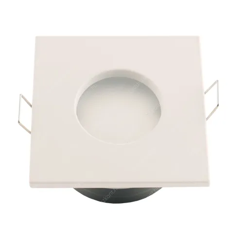 Led beépíthető lámpatest IP65 vízálló, alumínium, fehér, rozsdamentes,Life Light led. Led spot lámpatest LLKERETIP65KOCW 1 év gar.