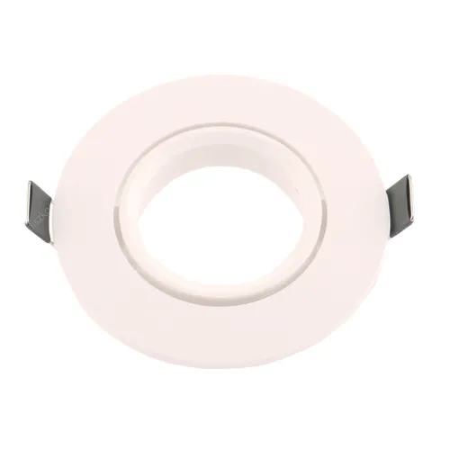 Beépíthető spot lámpatest billenős, kör, fehér, faerezetes, hátulról tölthető! Life Light led 1 év garancia! Led spot lámpatest LLKERETMHTKORW 1 év gar.
