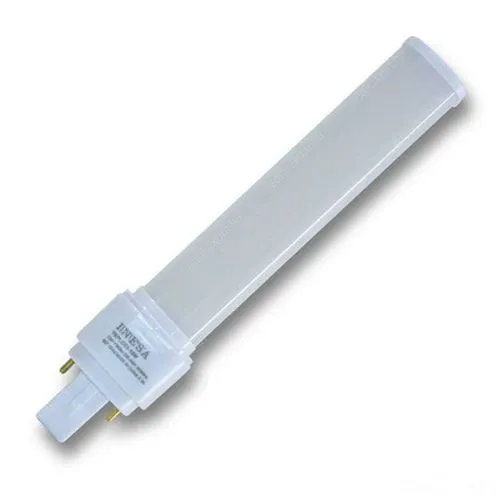Inesa Led fénycső G24d2 foglalat, 10W, 900 lumen, 2700 kelvin, meleg fehér, kiváltja a 18W kompakt fénycsövet és olcsóbb is! Fele áramfogyasztás! Led G24 LLKF10WG24d60071K2700 2 év gar.