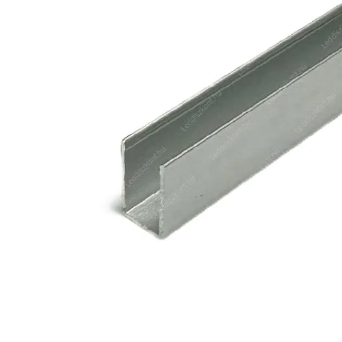 Egyszínű Led Neon Flexhez alu sín, 1 méter, 6x12mm-hez. Led Neon Flex LLLNF6X12ALU1M 2 év gar.