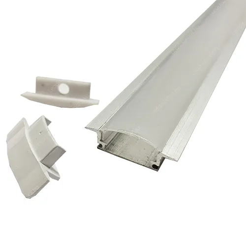 Alusín Led profil szett, beépíthető vagy ragasztható, csavarozható is! 8-12 mm Led szalaghoz. 2 m sín+ opál búra+4 db rögzítő+2 db vég. Life Light Led Alusín szett 2 méter LLLSZASIN2MBEPATTEJSZETT 1 év gar.