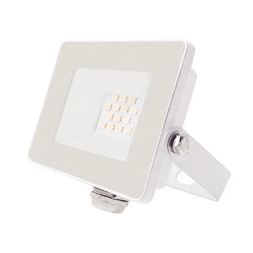 Led reflektor 10W, 1100 lumen, IP65, vízálló. 4000 kelvin, közép fehér. Life Light Led 2 év garancia! Led reflektor LLR10WSMDW4000K 2 év gar.