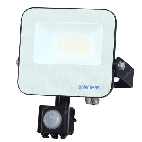 Led reflektor CCT 20W mozgásérzékelős, a színek kézzel átkapcsolhatóak, 2900-4200-6900 kelvin, meleg-közép-hideg fehér, 2000 lumen! Led reflektor LLR20WMOZSMDWCCT 2 év gar.