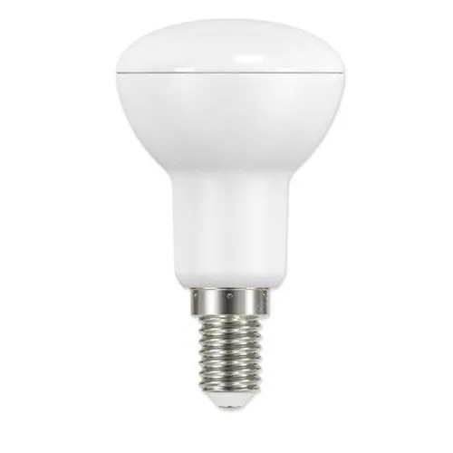 Inesa Led E14 4W, 280 Lumen, 30W izzó helyett. 3000K, meleg fehér fény. Led körte LLR50L4W60327K3000 2 év gar.