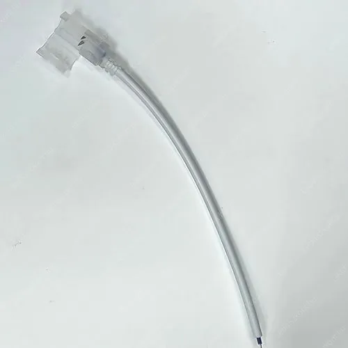 SOB Led szalaghoz gyorscsatlakozós betáp, 20cm kábel, ehhez a SOB szalaghoz: LLSZ24VIP67SOB240L10W Led szalaghoz betáp LLSZ24VIP67SOBBETAP 1 év gar.