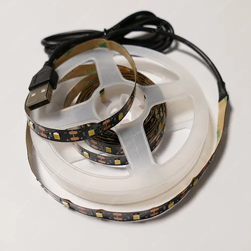 USB csatlakozós Led szalag 2 méter meleg fehér Led szalag, 5V. Life Light Led 2 év garancia! Led szalag LLSZ283560LUSB5V2MWW 2 év gar.