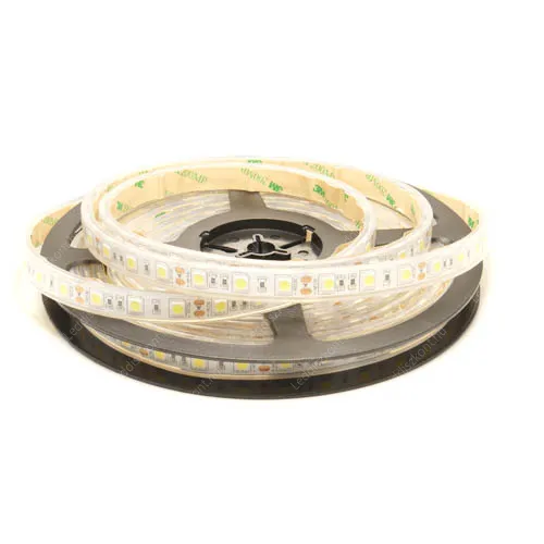 Led szalag 60 led/m, 6000K, hideg fehér, 5050 chip, 1440 Lumen, IP68 vízálló, medencébe is! Life Light Led 2 év garancia! Led szalag LLSZIP68505060L2EVCW 2 év gar.